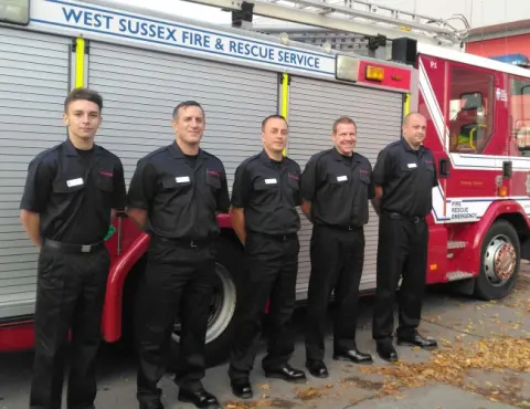 Firefighters in West Sussex Appeal For Car Donations