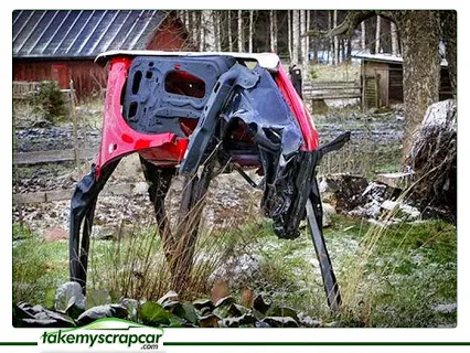 Scrap Steel Turned Into Fine Art